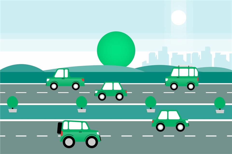 Auf den Autobahnen geht’s am Wochenende (8. bis 10. Mai) meist gut voran - auf manchen Strecken kann es aber voller werden.dpa-infografik GmbH/dpa-tmn