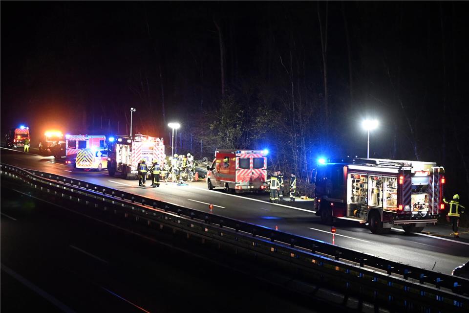 Auf der A 31 gab es einen schweren Verkehrsunfall.