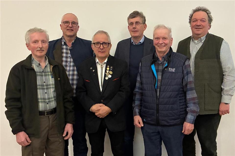 Auf der Jahreshauptversammlung wurden auch einige Jubilare geehrt.