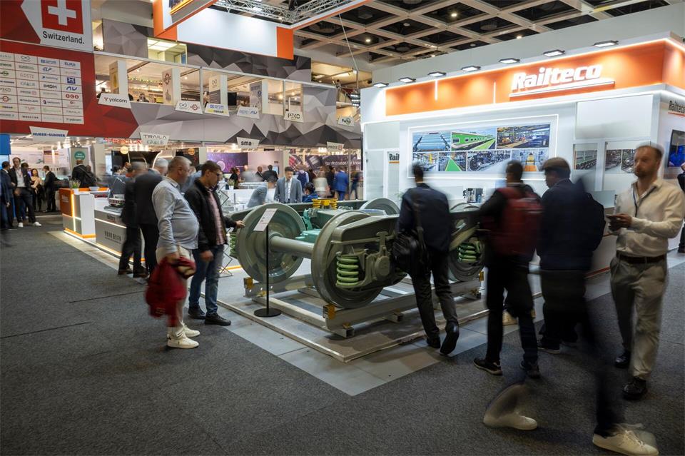 Auf der Mobilitätsmesse Innotrans geht es um technische Innovationen für den Schienenverkehr.Christophe Gateau/dpa