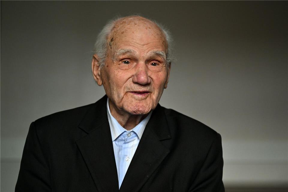 Auf der Such nach Essen für sich und seine Geschwister wurde Andrej Moiseenko im Alter von 15 Jahren nach Deutschland verschleppt und dort zunächst zur Arbeit beim Rüstungsbetrieb HASAG in Leipzig gezwungen.Martin Schutt/dpa