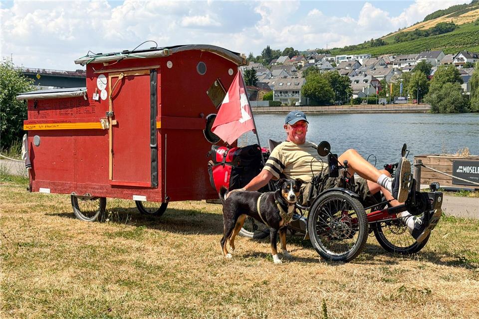 Auf der Tour gen Süden geht es auch entlang der Mosel.Harald Tittel/dpa
