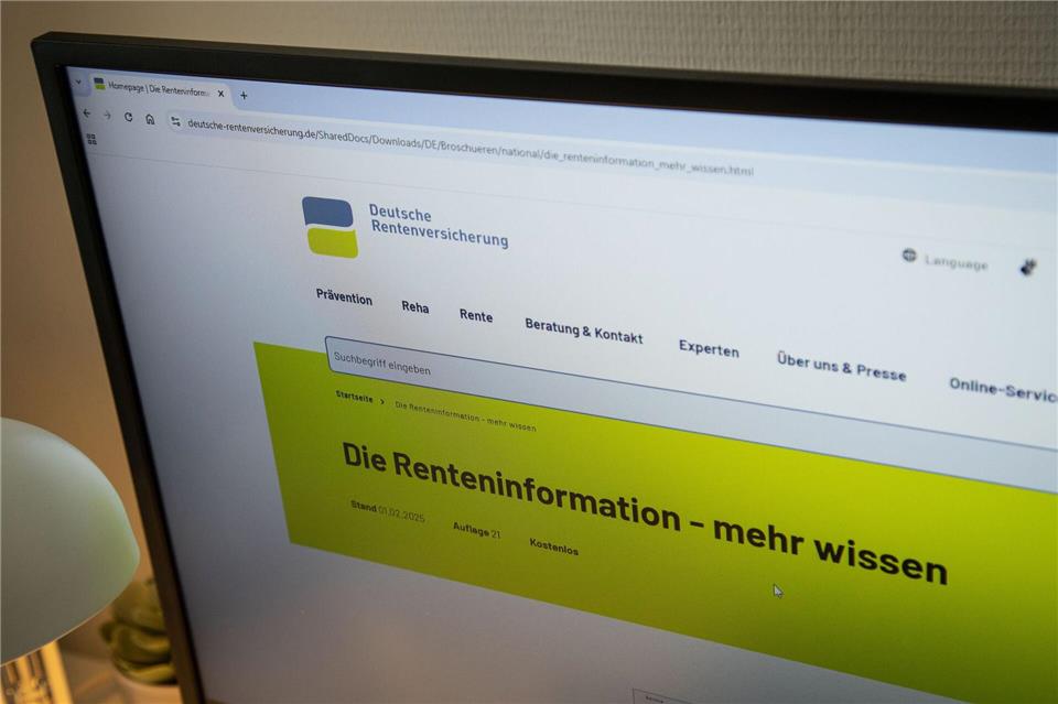 Auf der Website der Deutsche Rentenversicherung können Versicherte, Rentner und Hinterbliebene zahlreiche Dokumente kostenlos online anfordern. Christin Klose/dpa-tmn