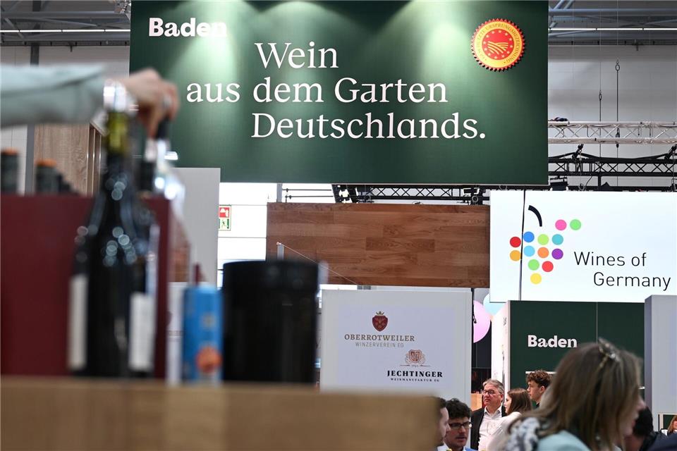 Auf der Weinmesse Prowein werden viele Weine vorgestellt.Wolf von Dewitz/dpa