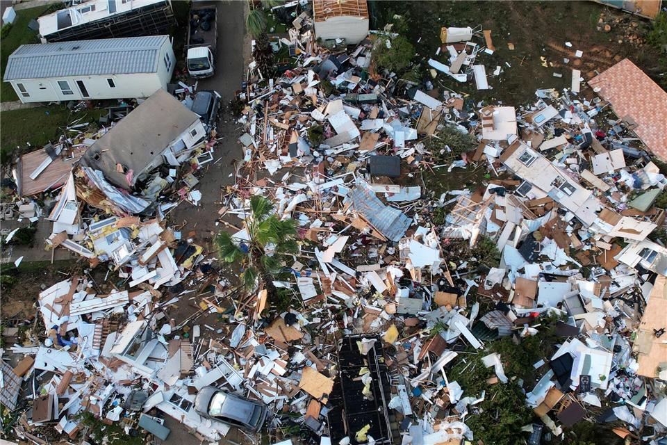 Auf diesem Campingplatz starb eine Frau.Joao Matos/AP/dpa