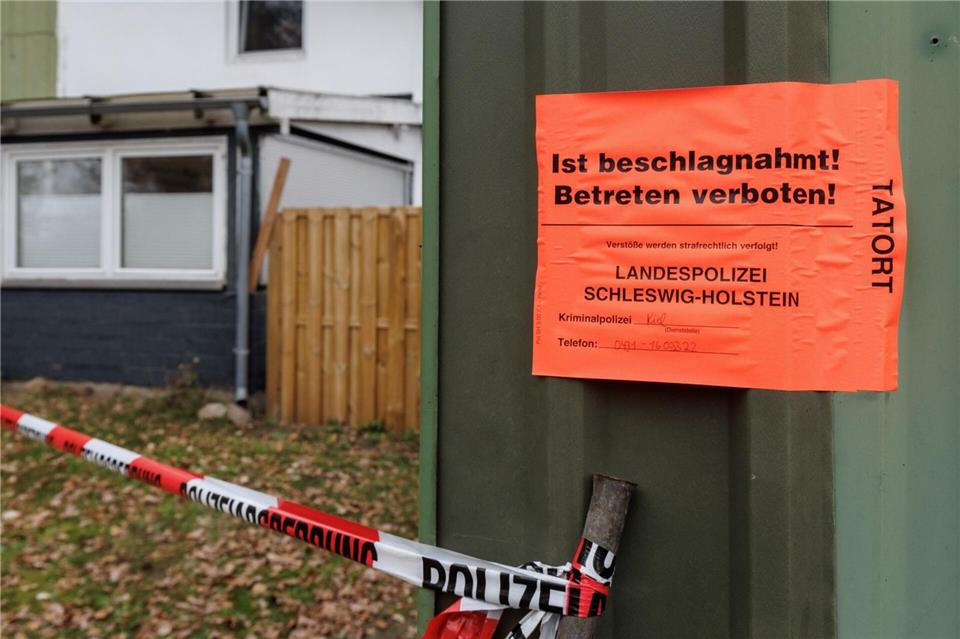 Auf diesem Hof wurde das tote Baby entdeckt.Markus Scholz/dpa