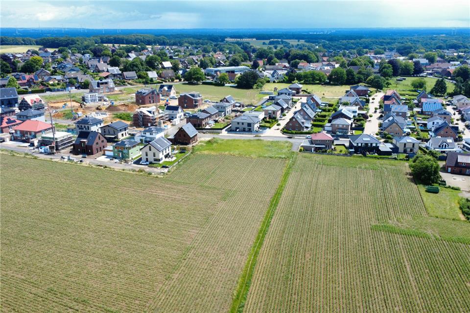 Auf rund 3,1 Hektar soll das Baugebiet an der Velener Straße weiter entwickelt werden.