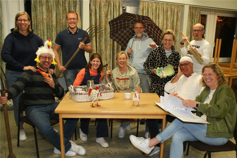 Aufgeführt wird das neue Stück in der Vorburg West in Gemen am Freitag, 7. November.