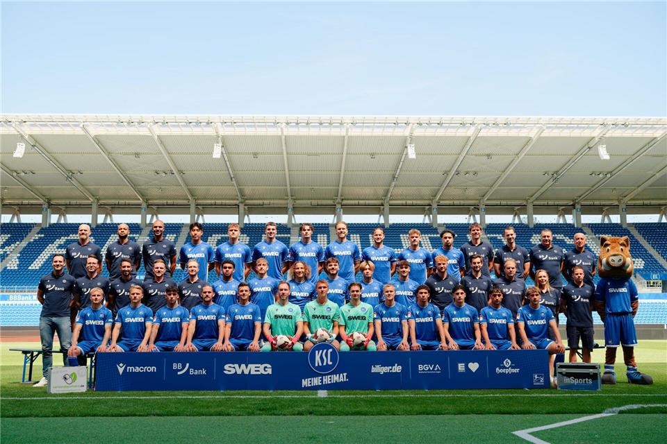 Aufstiegsreif? Der KSC geht mit viel Schwung in die neue Zweitliga-Saison. (Archivbild)Uwe Anspach/dpa