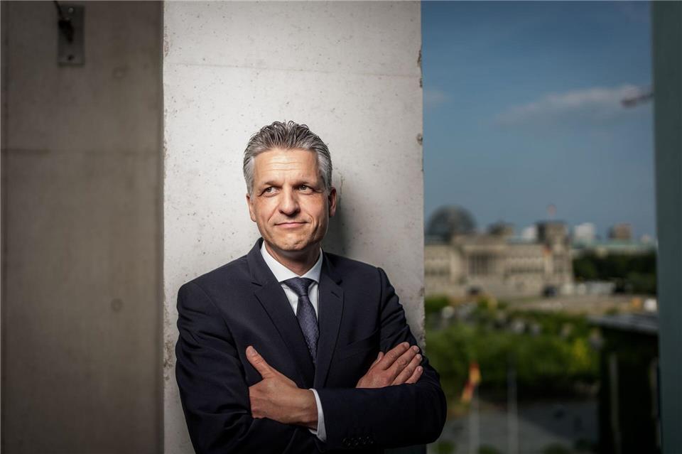 Aus dem Kanzleramt wird Frei nun ausziehen. (Archivbild)Michael Kappeler/dpa
