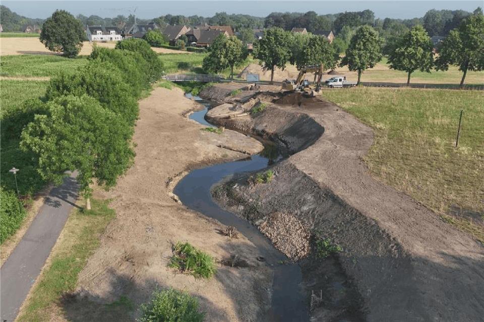 Aus mehreren Gewässern darf im Kreis Borken kein Wasser mehr entnommen werden. Auch die Schlinge ist davon betroffen.