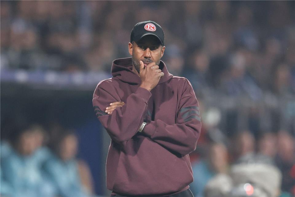 Fortuna trennt sich von Thioune - Anfang übernimmt Aus nach drei Jahren und acht Monaten als Fortuna-Trainer: Daniel Thioune. (Archivbild)Christoph Reichwein/dpa