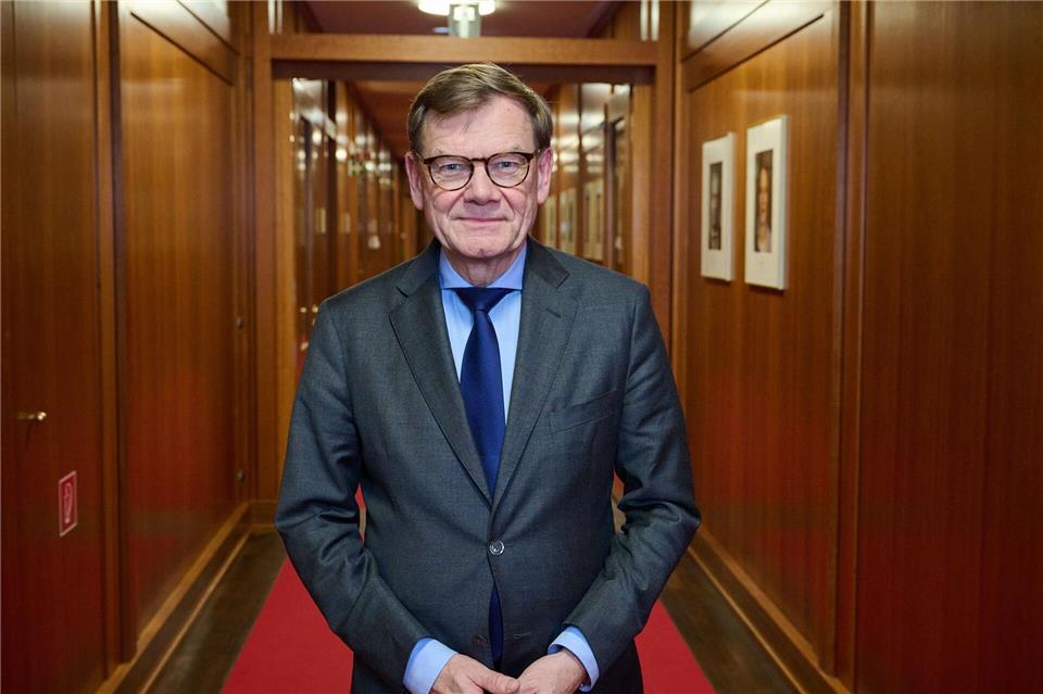 Außenminister Johann Wadephul (CDU) fordert Geduld bei der Umsetzung des Gaza-Friedensplans.Annette Riedl/dpa