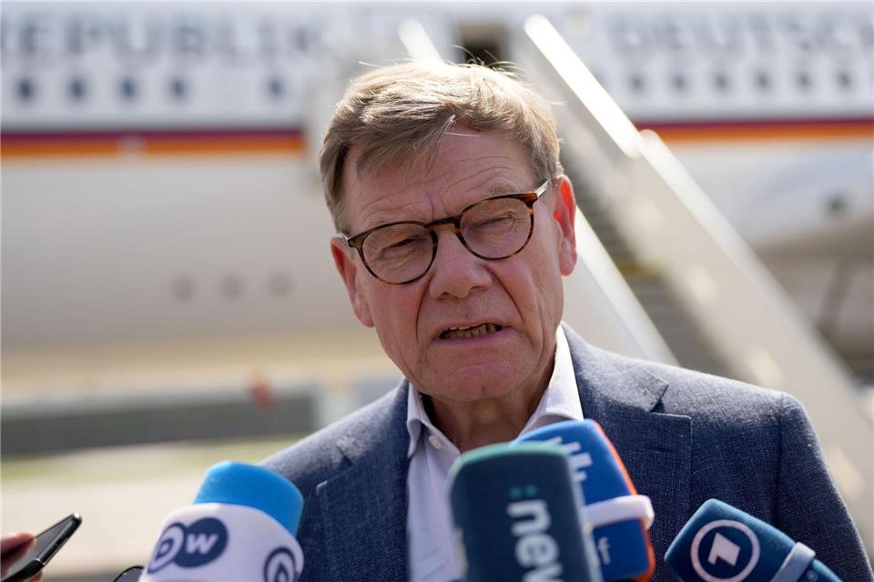 Außenminister Johann Wadephul (CDU) reist nach Japan und Indonesien. Auch dort wird die Lage in der Ukraine und der Umgang mit China eine große Rolle spielen.Soeren Stache/dpa