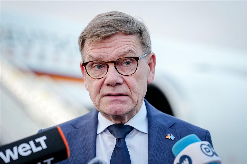 Außenminister Johann Wadephul äußert sich ablehnend zu Vorschlägen der EU-Kommission für Israel-Sanktionen. (Archivbild)Kay Nietfeld/dpa