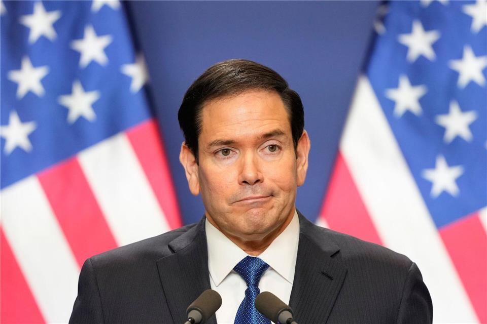 Außenminister Marco Rubio wirft Teheran vor, seit Jahrzehnten unschuldige Ausländer – darunter US-Amerikaner – als politisches Druckmittel festzuhalten.Alex Brandon/Pool AP/AP/dpa