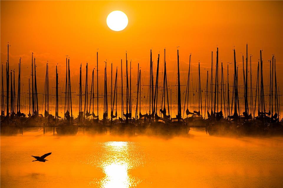 Außergewöhnlich viele Sonnenstunden hat der DWD laut vorläufigen Auswertungen im April in Niedersachsen registriert. (Archivbild)Moritz Frankenberg/dpa