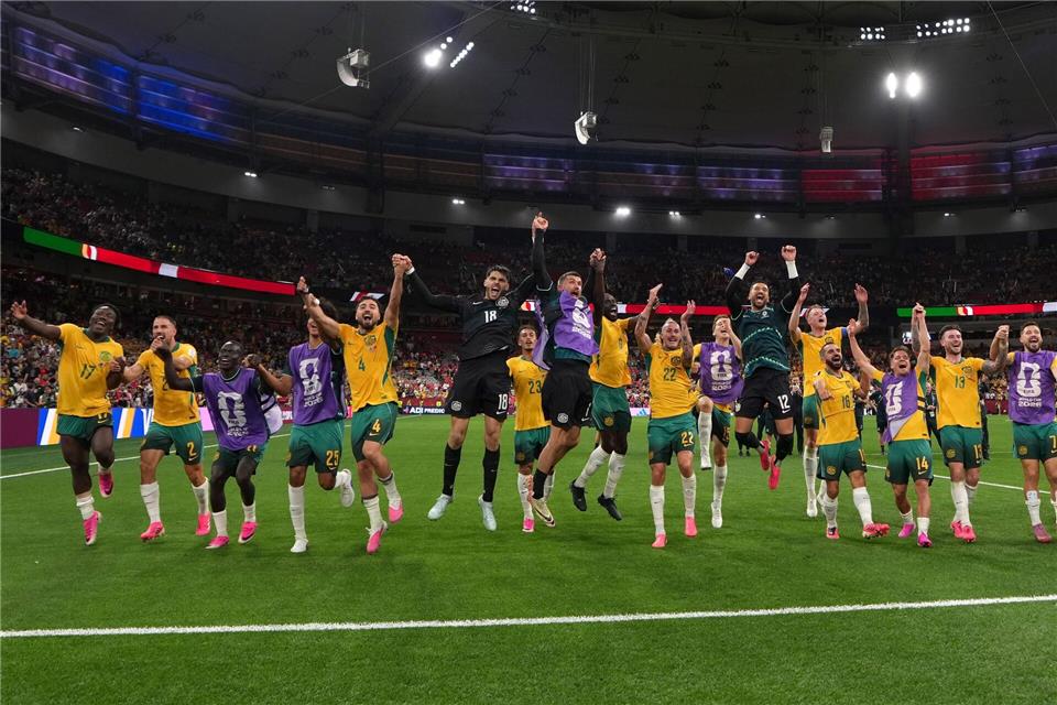 Australien überraschte beim WM-Auftakt.Ethan Cairns/The Canadian Press/AP/dpa