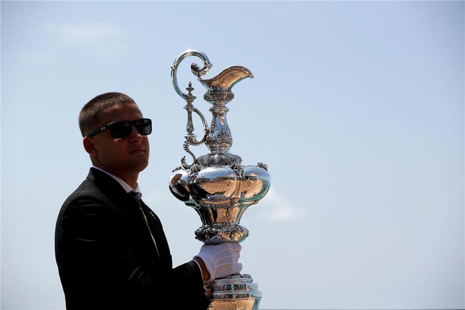 Australiens Segler haben sich als einer der Herausforderer für den America’s Cup qualifiziert. (Archivbild)Gregory Bull/AP/dpa