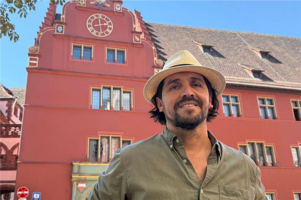 Avilés bietet seit acht Jahren Führungen durch Freiburg an.Magdalena Henkel/dpa