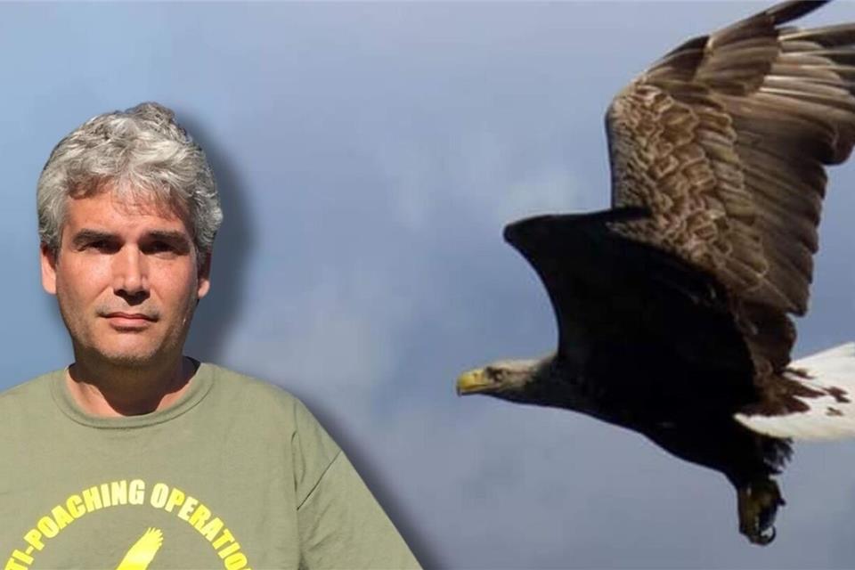 Axel Hirschfeld (Komitee gegen Vogelmord) hofft, dass der Wilderer, der den streng geschützten und in Lembeck gefundenen Seeadler getötet und geköpft hat, durch Zeugenhinweise überführt werden kann. 