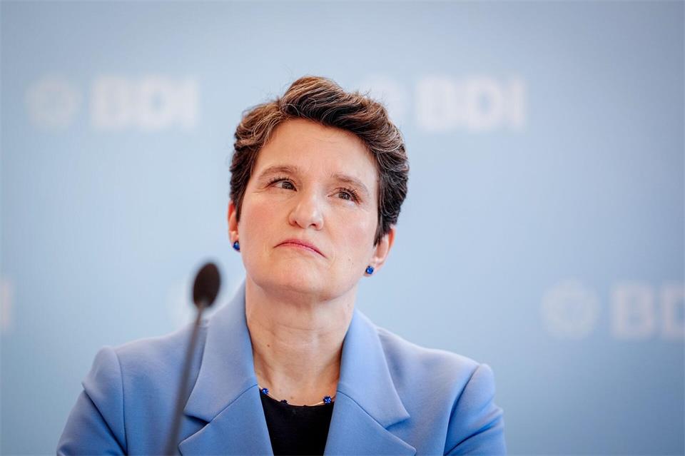 BDI-Hauptgeschäftsführerin Tanja Gönner sieht das Papier auch als Selbstvergewisserung ihrer Mitgliedsverbände. (Archivbild)Kay Nietfeld/dpa
