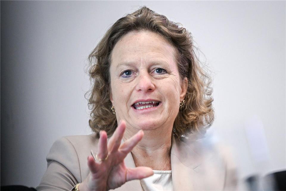 BER-Chefin: Inlandsflüge bleiben wichtiges Thema  BER-Chefin Aletta von Massenbach hält es für wichtig, Inlandsflüge am BER anzubieten. (Archivbild)Jens Kalaene/dpa