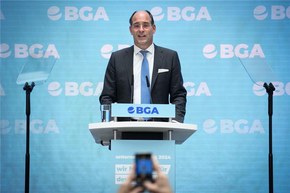 BGA-Präsident Dirk Jandura schlägt eine gemeinsame Allianz gegen Zölle vorBernd von Jutrczenka/dpa