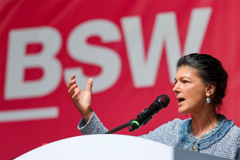 BSW-Gründerin Sahra Wagenknecht sieht ihre Partei auf dem Weg zum Comeback. (Archivbild)Jan Woitas/dpa