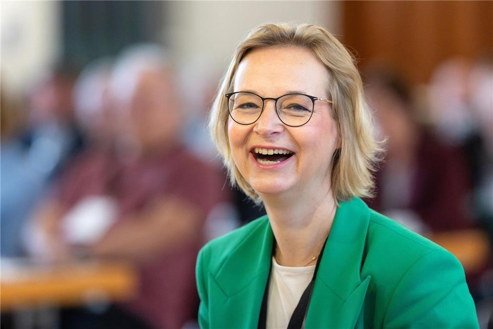 BSW-Landeschefin Wolf sieht geringere Chancen für ihre Partei mit neuem Namen. (Archivbild)Michael Reichel/dpa