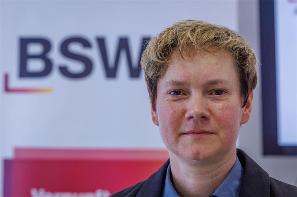 BSW-Spitzenkandidatin Sabine Firnhaber hofft auf den Einzug ihrer Partei in den Schweriner Landtag. (Archivbild)Jens Büttner/dpa