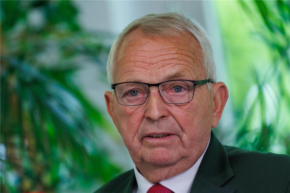 Backhaus präsentiert die LALLF-Jahresbilanz. (Archivbild)Jens Büttner/dpa