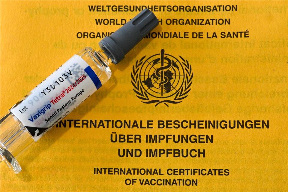 Besonders viele Grippe-Impfmuffel in Baden-Württemberg Baden-Württemberg ist bei der Grippe-Impfquote Schlusslicht in Deutschland.(Illustration)Jens Kalaene/dpa