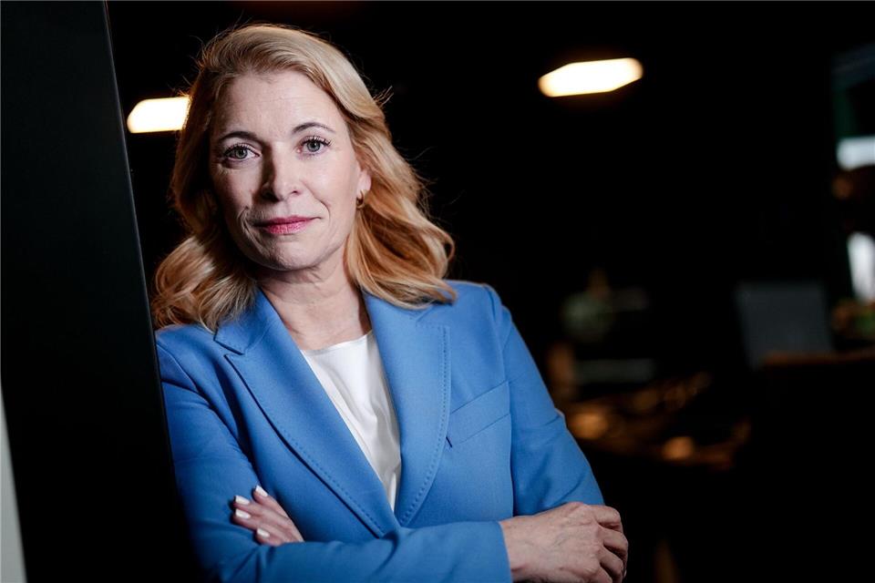 Bahnchefin Evelyn Palla treibt den Umbau des Konzerns voran. (Archivbild)Kay Nietfeld/dpa