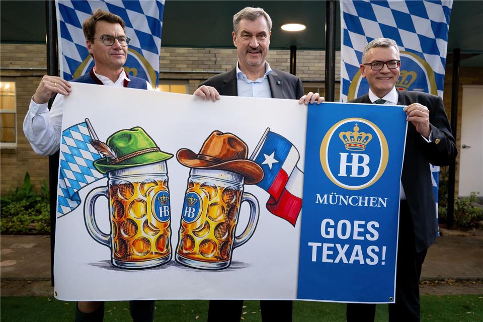 Bald gibt es auch in Texas ein Hofbräuhaus. Sven Hoppe/dpa