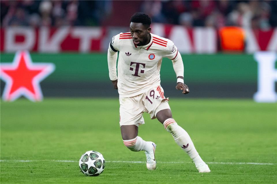 Bald wieder beim FC Bayern zurück: Alphonso Davies. (Archivbild)Sven Hoppe/dpa