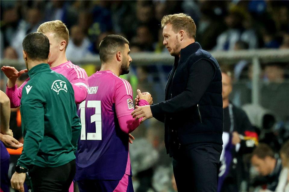 Bald wieder im Kader? Julian Nagelsmann entscheidet über Deniz Undavs Rückkehr. (Archivbild)Christian Charisius/dpa