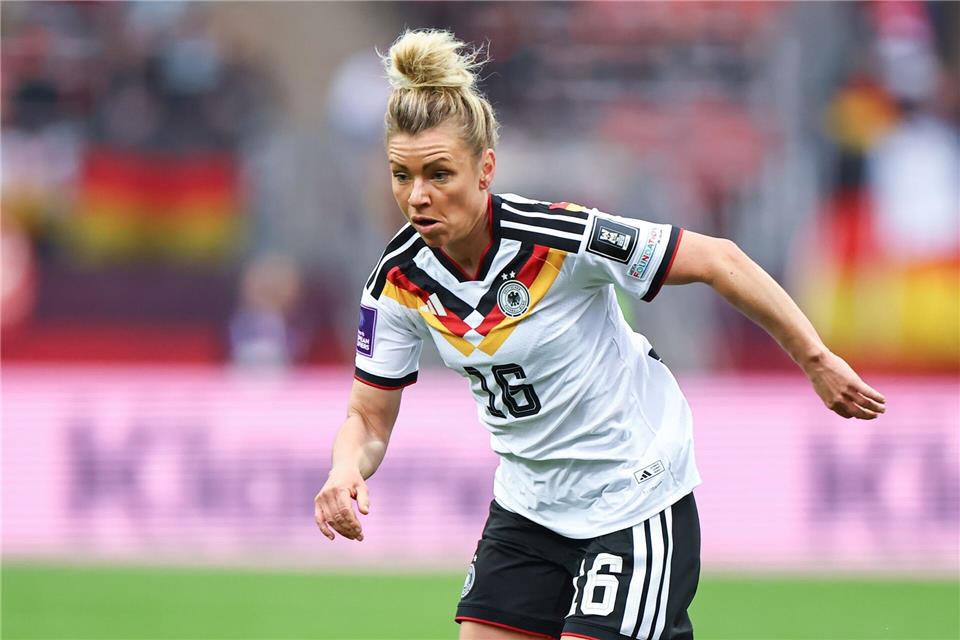 Ballgewandt: Linda Dallmann.Daniel Karmann/dpa