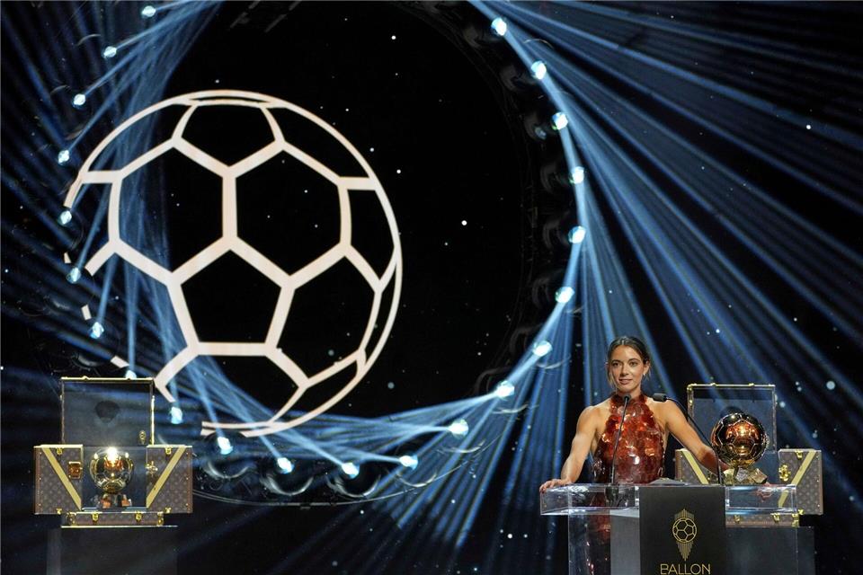Ballon d’Or 2025 für Barcelonas Bonmatí.Thibault Camus/AP/dpa