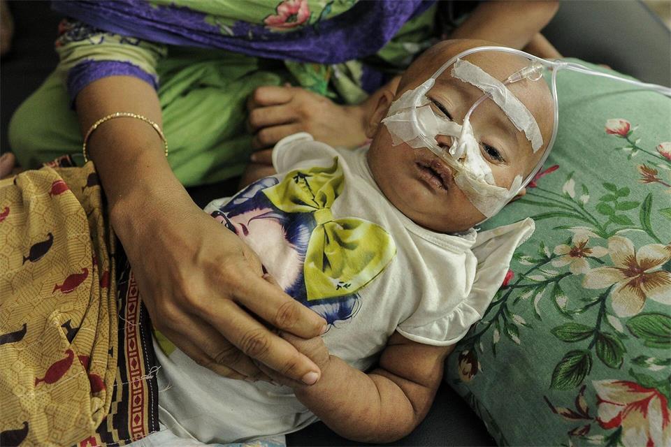 Bangladesch erlebt 2026 einen schweren Masernausbruch mit über 1.000 Todesfällen. Die WHO nennt sinkende Impfquoten als einen Grund.Md Rafayat Haque Khan/ZUMA Press Wire/dpa