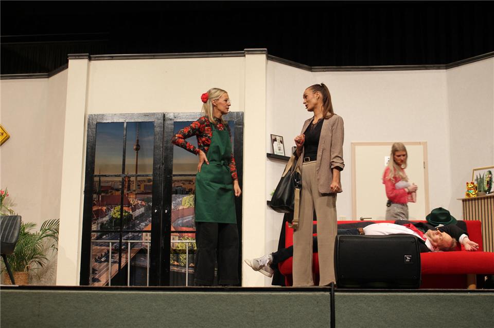 Bankräuber sorgten am Wochenende in der Westmünsterlandhalle für Gelächter.