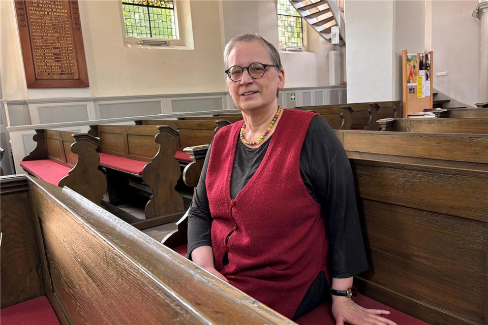 Frührere Pfarrerin von Gemen gestorben  Barbara Werschkull im Frühjahr 2024 in der Gemener Johanneskirche.