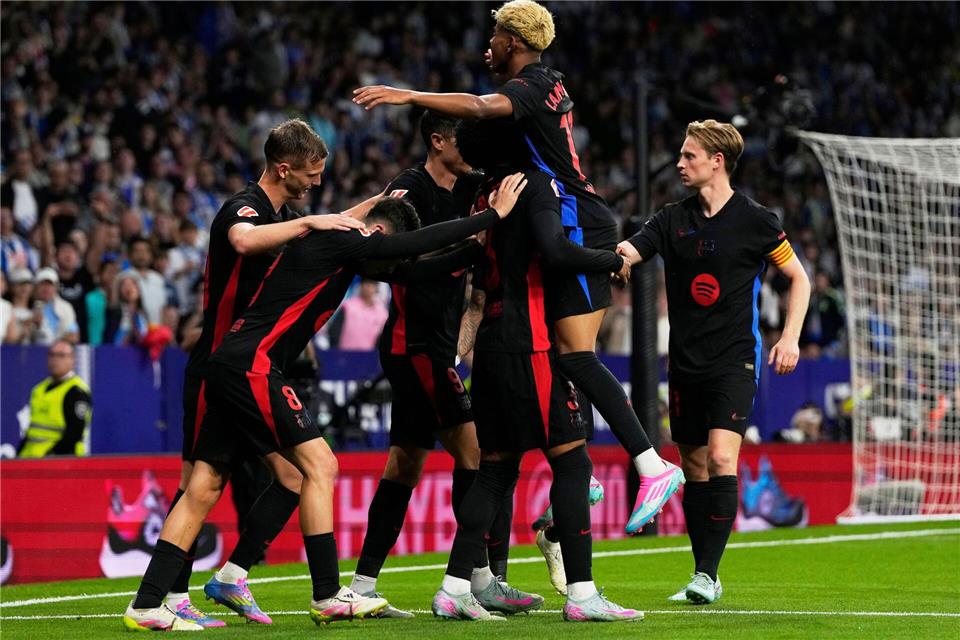 Barça feierte den Meistertitel nur gedämpftJose Breton/AP/dpa