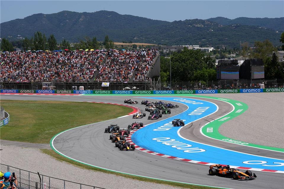 Barcelona hat doch eine Zukunft in der Formel 1. (Archivbild)Bradley Collyer/PA Wire/dpa