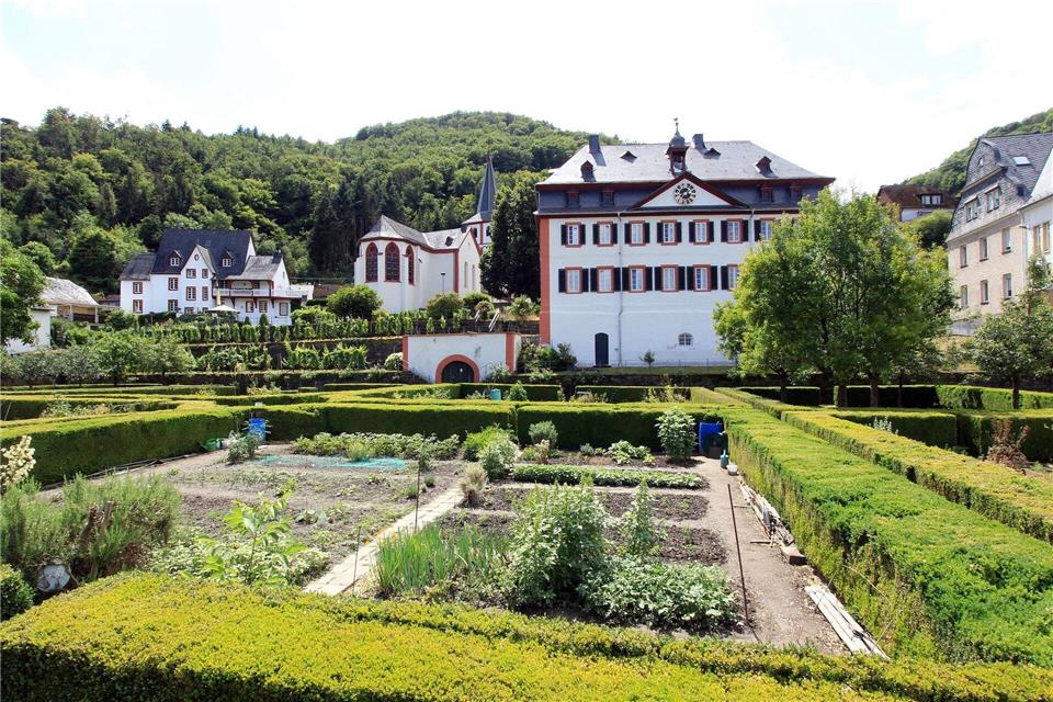 Barock und aus dem 18. Jahrhundert: Der Propsteigarten in Boppard-Hirzenach zählt zum Verbund der Welterbe-Gärten.Bernd F. Meier/dpa-tmn