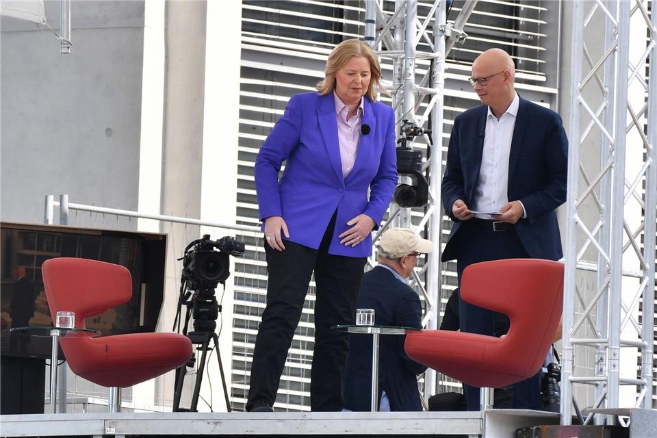 Bas beim Sommerinterview der ARD. Paul Zinken/dpa
