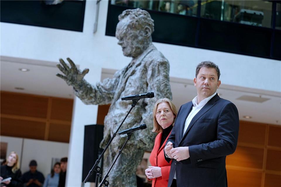 Bas und Klingbeil sehen gerade nicht die Zeit für Rücktritte. Kay Nietfeld/dpa