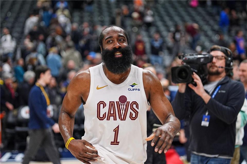 Basketballer James Harden wurde übereinstimmenden Medienberichten zufolge in Houston festgenommen. (Archivbild)David Zalubowski/AP/dpa