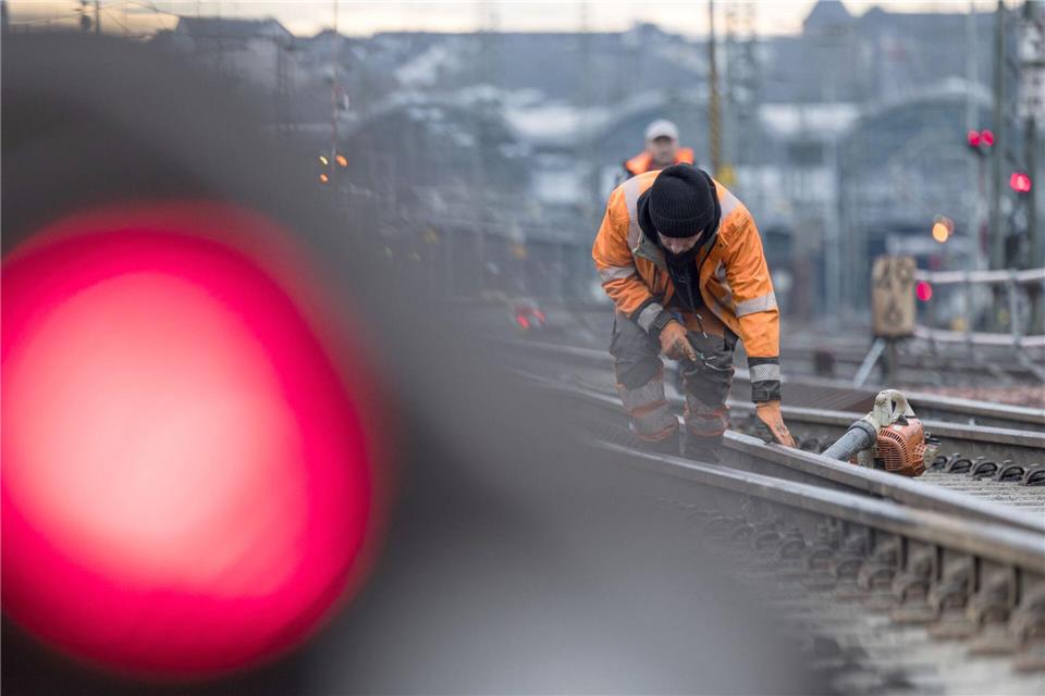 Bauarbeiten rund um Mainz werden auch 2026 in Hessen spürbare Auswirkungen haben. (Archivbild) Hannes P. Albert/dpa