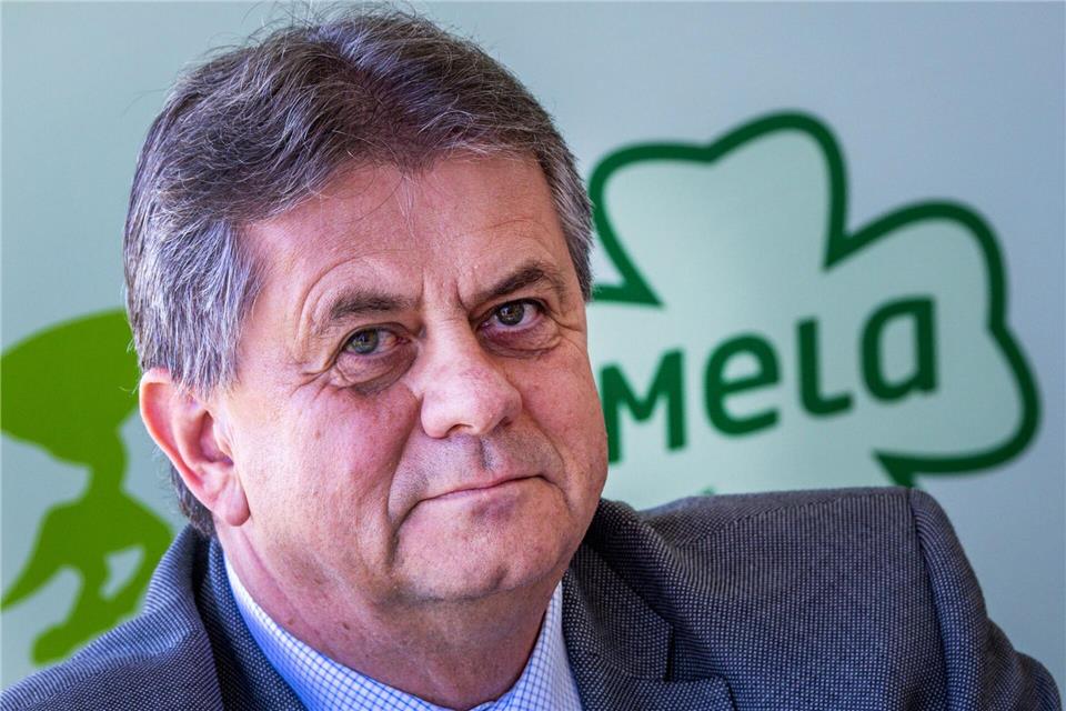 Bauernpräsident MV beim MeLa-Countdown.Jens Büttner/dpa